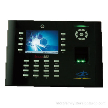 Multimedia time attendance and access control iClock680